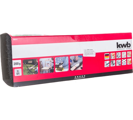Стальная шерсть среднезернистая 200 гр KWB 89510