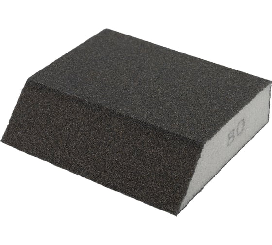 Губка абразивная шлифовальная Forming трапеция 100x90x65x26 мм, P80 PROBOS GAT80