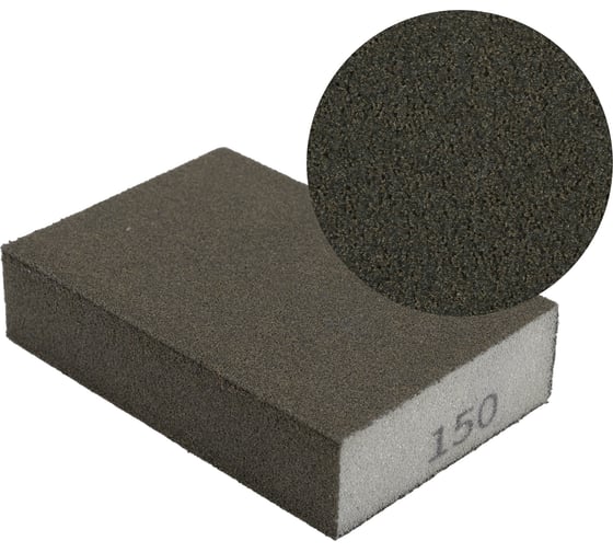 Губка абразивная шлифовальная Forming прямоугольный профиль 100x68x25 мм, P150 PROBOS GAP150