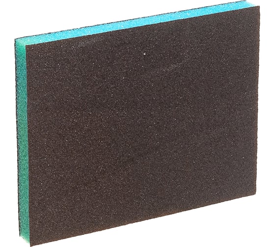 Губка шлифовальная двухсторонняя SM (120х98х13 мм; Р100) Sand Master 7930091770021