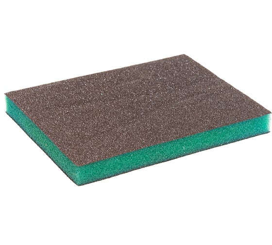 Губка шлифовальная двухсторонняя SM (120х98х13 мм; Р100) Sand Master 7930091770021