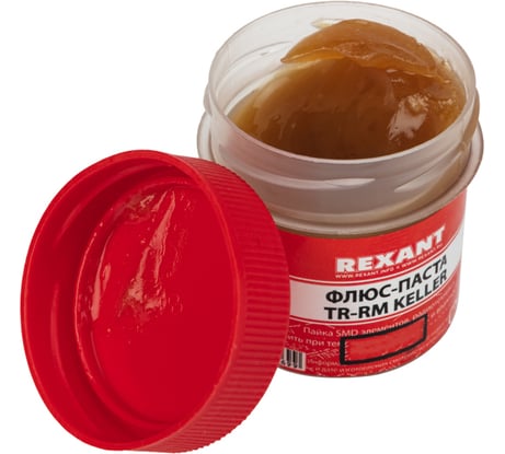 Флюс для пайки (паста) TR-RM KELLER 20 мл REXANT 09-3690