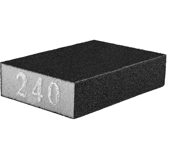 Губка наждачная (25x70x100 мм; K240) GRAPHITE 55H921 1