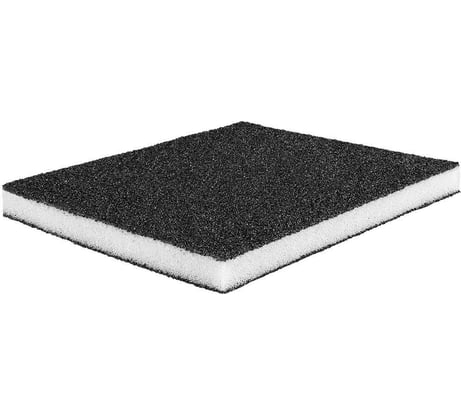 Губка шлифовальная (10x95x120 мм; K100) GRAPHITE 55H913