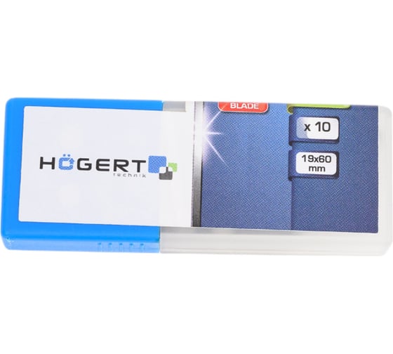 Трапециевидное лезвие SK2 10 шт HOEGERT TECHNIK HT4C673