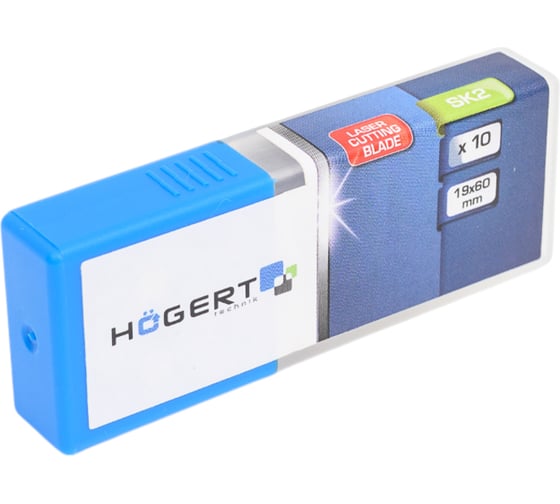 Трапециевидное лезвие SK2 10 шт HOEGERT TECHNIK HT4C673