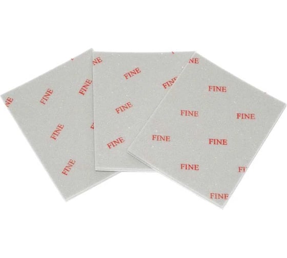 Губка абразивная шлифовальная 212 Grey sponge Superfine 3 шт A1 212SS-800-3 1