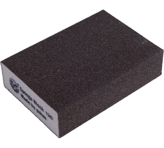 Губка для шлифования P120, 70х100х25 мм Vitatools B66-P120-1