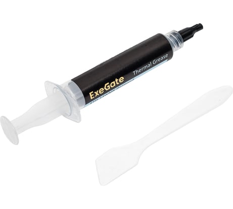 Термопаста ETD-14WMK Diamond 13.6 Вт/(м·К), 6 г, шприц с лопаткой ExeGate 293371
