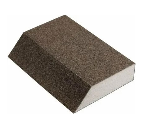 Губка абразивная для ручного шлифования под углом 45 градусов (125х89х25 мм; Р80) KLINGSPOR 337847