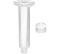 Шприц дозатора бесцветный 10cc с белым поршнем 50 шт Techcon 7100LL1NWPK