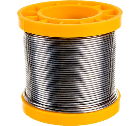 Припой ПОС 61 (1 мм; 200 г; трубка с канифолью) Gigant SP-005