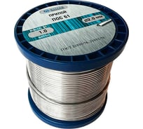 Припой ПОС-61 без флюса 2.0мм 1000г ИЗАГРИ НФ-00000222