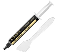 Термопаста ETG-10WMK Gold PLUS 10.4 Вт/(м·К), 4 г, шприц с лопаткой ExeGate 296086