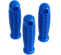 Ручка пластиковая универсальная 120 мм, синяя, комплект 3 шт Авион AV 006