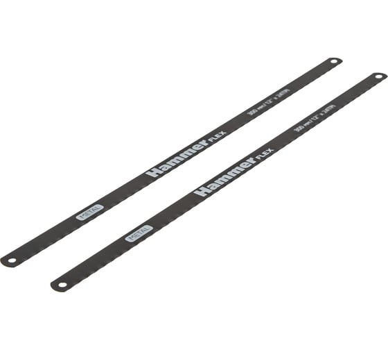 Полотна 2 шт Flex 601-058 12 для ножовки по металлу HAMMER 534486