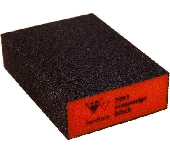 Губка абразивная siasponge 4s medium sia Abrasives ssp-4s-med
