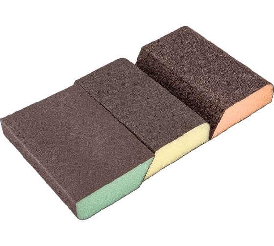 Набор абразивных губок siasponge COMBI 3 шт sia Abrasives ssp-combi-3
