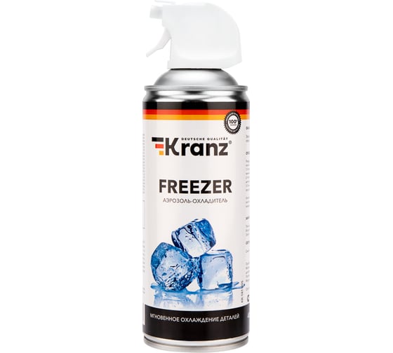 Аэрозоль-охладитель FREEZER, 520 мл (400 мл) KRANZ KR-181-005