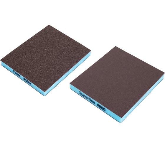 Набор шлифовальных абразивных губок двухсторонних NEO SPONGE (Fine, Superfine) - 2 шт CERAMAX 1CRX0767
