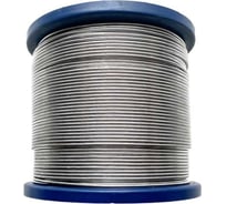 Припой оловянно-свинцовый с канифольным флюсом ИЗАГРИ ПОС-61 ФРК525-2-Т1 3.0мм 1000г