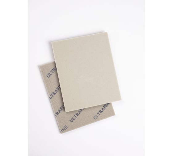 Односторонняя шлифовальная губка TILFLEX  на плотной вспененной основе, 115x140x5 mm, ULTRAFINE, 20 шт. TL22/20