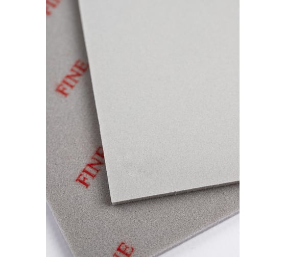 Односторонняя шлифовальная губка TILFLEX  на плотной вспененной основе, 115x140x5 mm, FINE, 20 шт. TL20/20
