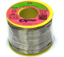 Припой (0.8 мм, 0.25 кг, Sn99,3/0,7Cu, 5013 флюс безотм., RMA бессв. припой) ASAHI 00-00000081