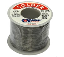 Припой (0.25 мм, 0.2 кг, Sn63/Pb37, FC5005 флюс RMA) ASAHI 00-00002075