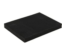 Губка абразивная Р180, 125х100х12 мм KUBIS 07-00-4118