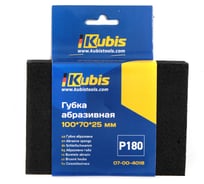 Губка абразивная Р180, 100х70х25 мм KUBIS 07-00-4018