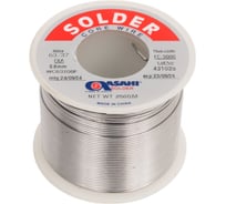 Припой (0.8 мм, 0.25 кг, Sn63/Pb37, FC5000 флюс RMA) ASAHI 00-00000067
