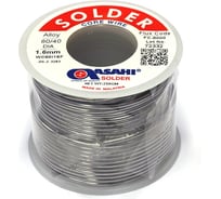 Припой (1.6 мм, 0.25 кг, Sn60/Pb40, FС5000 флюс RMA) ASAHI 00-00000312