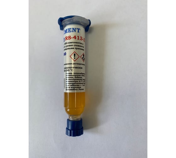 Флюс паяльный RS-413-ZX/RS-413-Z 10 мл катридж ELEMENT 21000