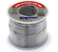 Припой (1.6 мм, 0.25 кг, Sn63/Pb37, CF10 флюс RA) ASAHI 00-00000316