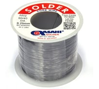 Припой (0.25 мм, 0.2 кг, Sn60/Pb40, FC5000 флюс RMA) ASAHI 00-00001179