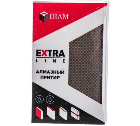 Алмазный притир DIAM Extra Line 90х55мм №200 металл 000681