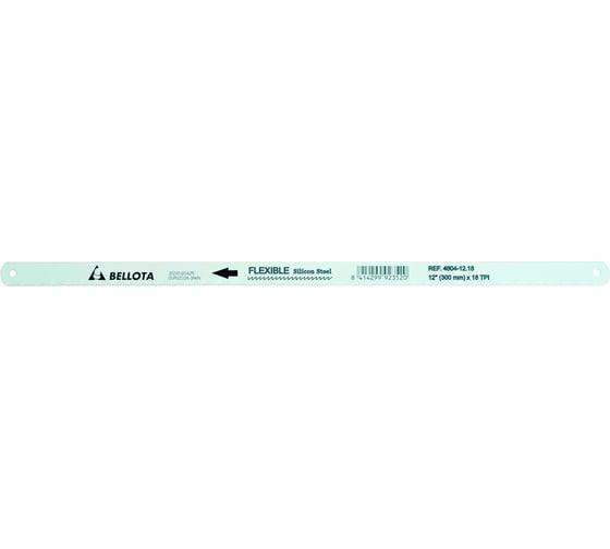 Полотно по металлу мягкое 18 TPI Bellota 4604-12.18