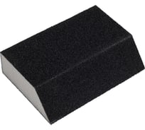 Губка абразивная шлифовальная 100x70x45x25 мм, P100 HEADROCK 140-649-100