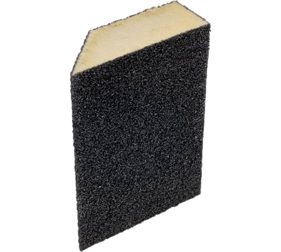 Губка абразивная шлифовальная 100x70x45x25 мм, P40 HEADROCK 140-649-040