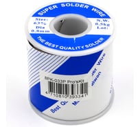 Припой Pro'sKit 0,8мм 0,5кг Sn63/Pb37 (флюс RA) 8PK-033P С00040370