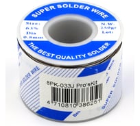 Припой 0,8 мм., 250 гр. Pro'sKit Sn63/Pb37 (флюс RA) 8PK-033J С00040366