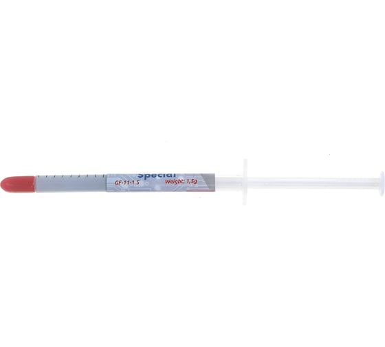 Термопаста в шприце FreOn Special 1.5 г для радиаторов Gembird GF-11-1.5