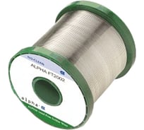 Припой трубчатый FT-2002 (1.0 мм; 0.5 кг) ALPHA 50500