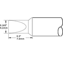 Картридж-наконечник (4.2х7.6 мм; клин) для CV/MX METCAL CVC-7CH0040S