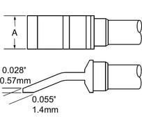 Комплект картриджей-наконечников 16 мм для MFR-PTZ METCAL TTP-BLH50