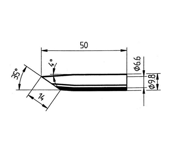 Жало паяльное 832GD LF Ersa 00022253