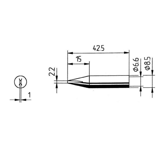Жало паяльное 842CD Ersa 00066589