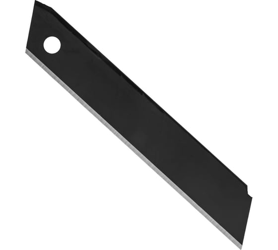 Лезвия 18 мм, сталь SK5, black, 10 шт MATRIX 793377