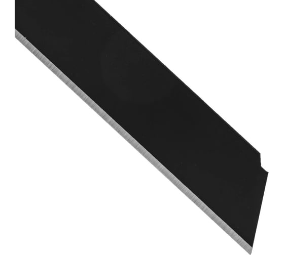 Лезвия 18 мм, сталь SK5, black, 10 шт MATRIX 793377